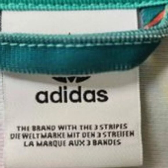 Adidas Tropicalage SST Graphic Superstar Women's Track Jacket Palm Size Medium - Picture 5 of 8